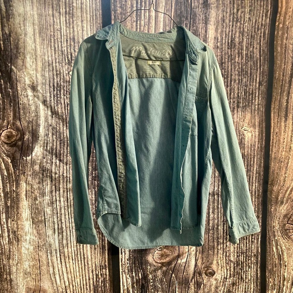 Madewell | Denim Button Up Long-Sleeve Shirt